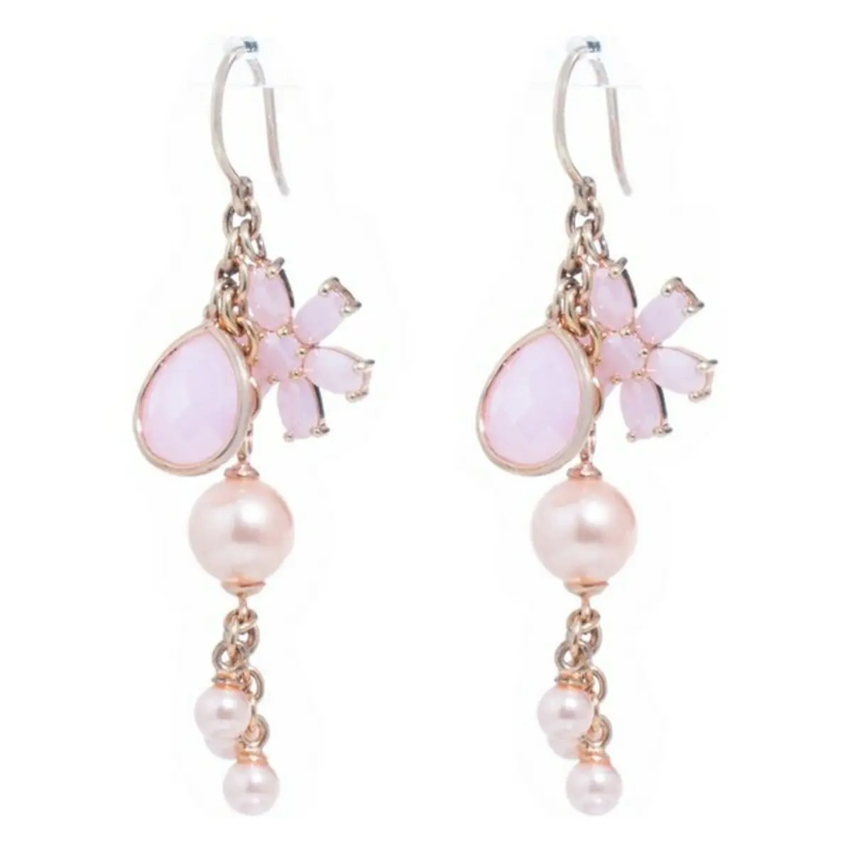 Ladies'earrings Folli Follie 3E9s054rp (40 Mm) 1