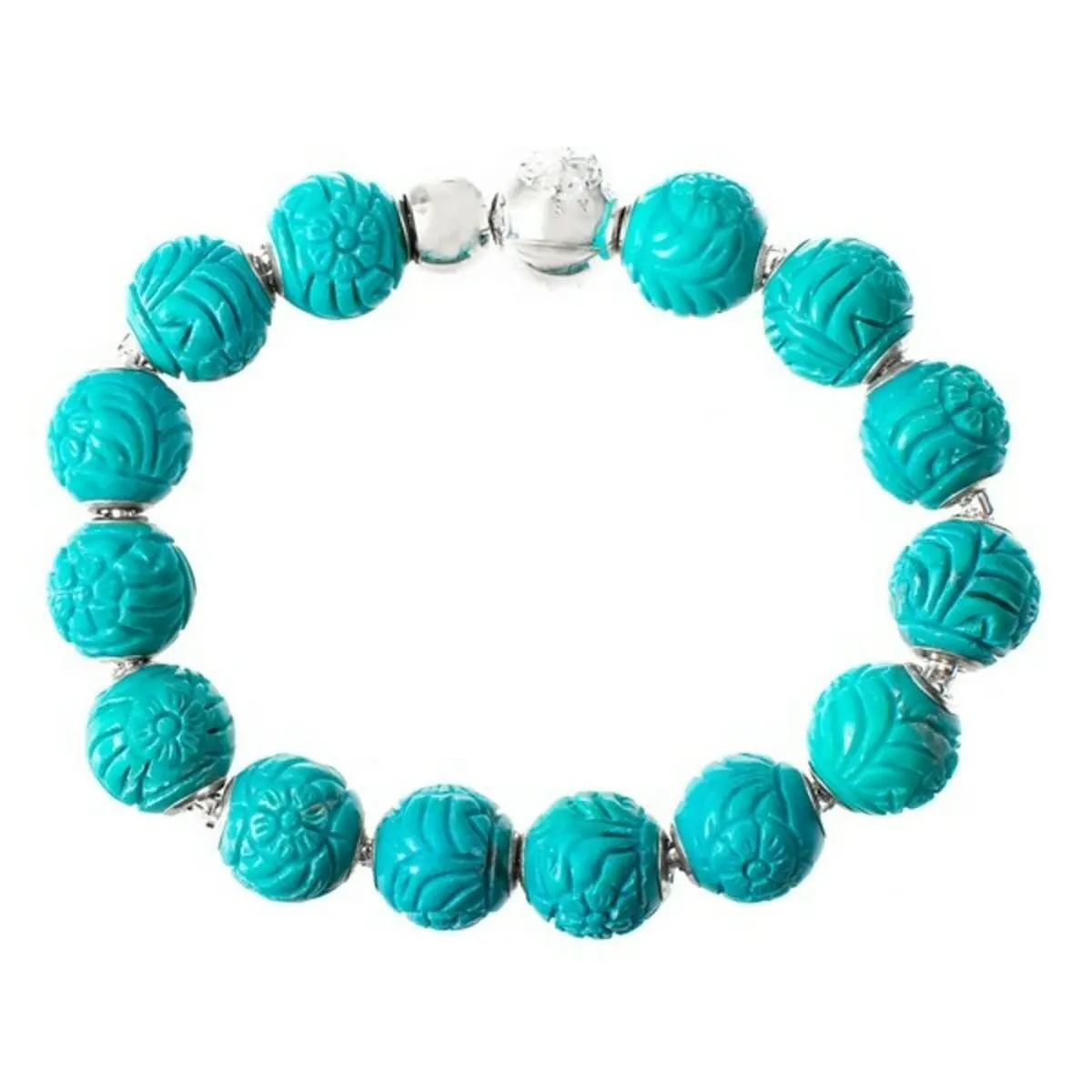 Ladies' Bracelet Thomas Sabo Kt14686917l16 19 Cm Blue 1