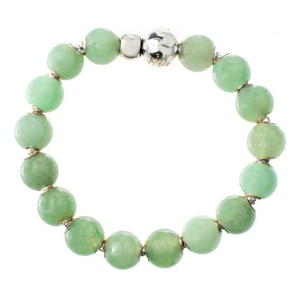 Ladies' Bracelet Thomas Sabo Kt0148-866-6-L16 Green 19 Cm 1