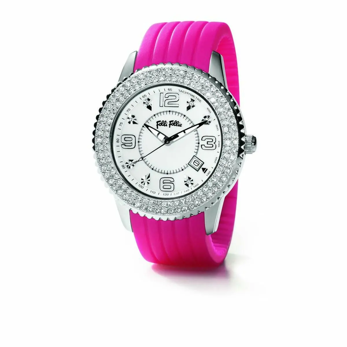 Ladies' Watch Folli Follie Wf5t045ztr (Ø 38 Mm) 1