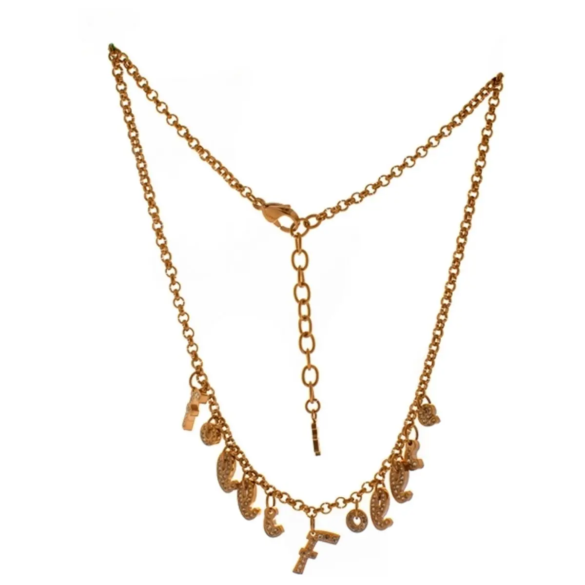 Ladies' Necklace Folli Follie 3N13t023rc 25 Cm 1