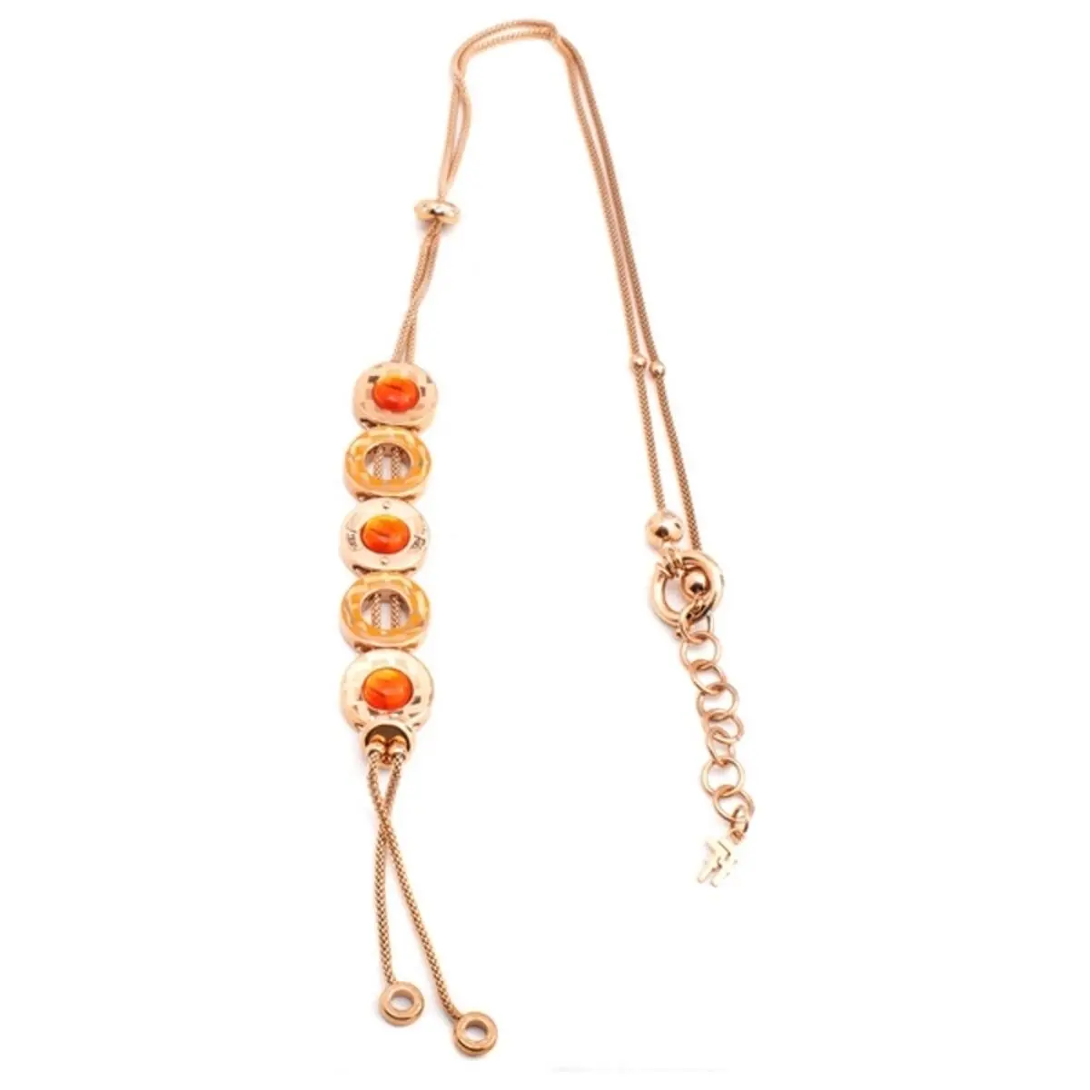 Ladies' Necklace Folli Follie 3N1t045ro 28 Cm 1