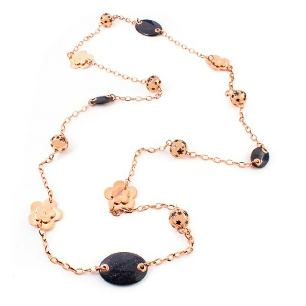 Ladies' Necklace Folli Follie 3N0t044rm 55 Cm 1