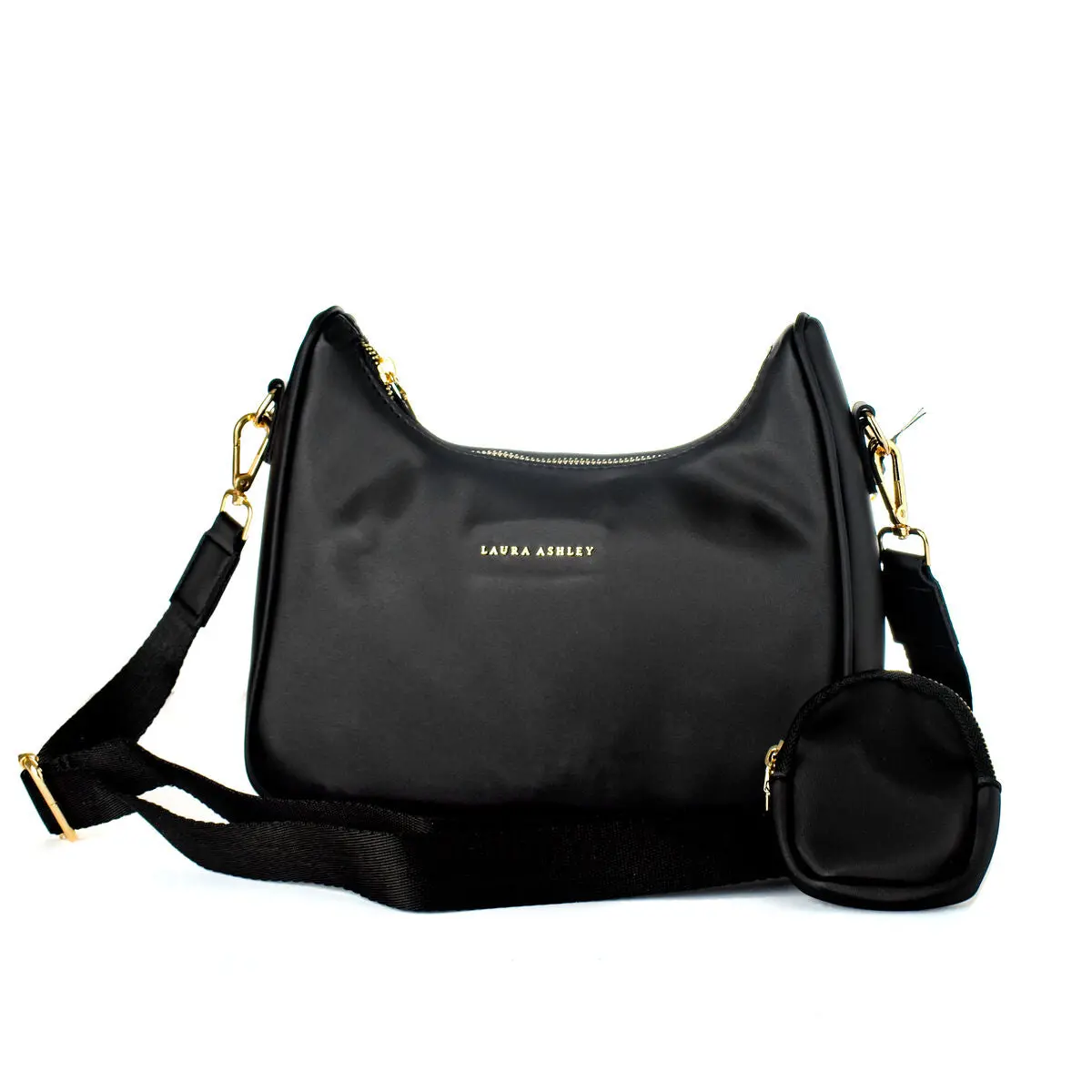 Women's Handbag Laura Ashley Clarence-Noir Black 25 X 20 X 10 Cm 1