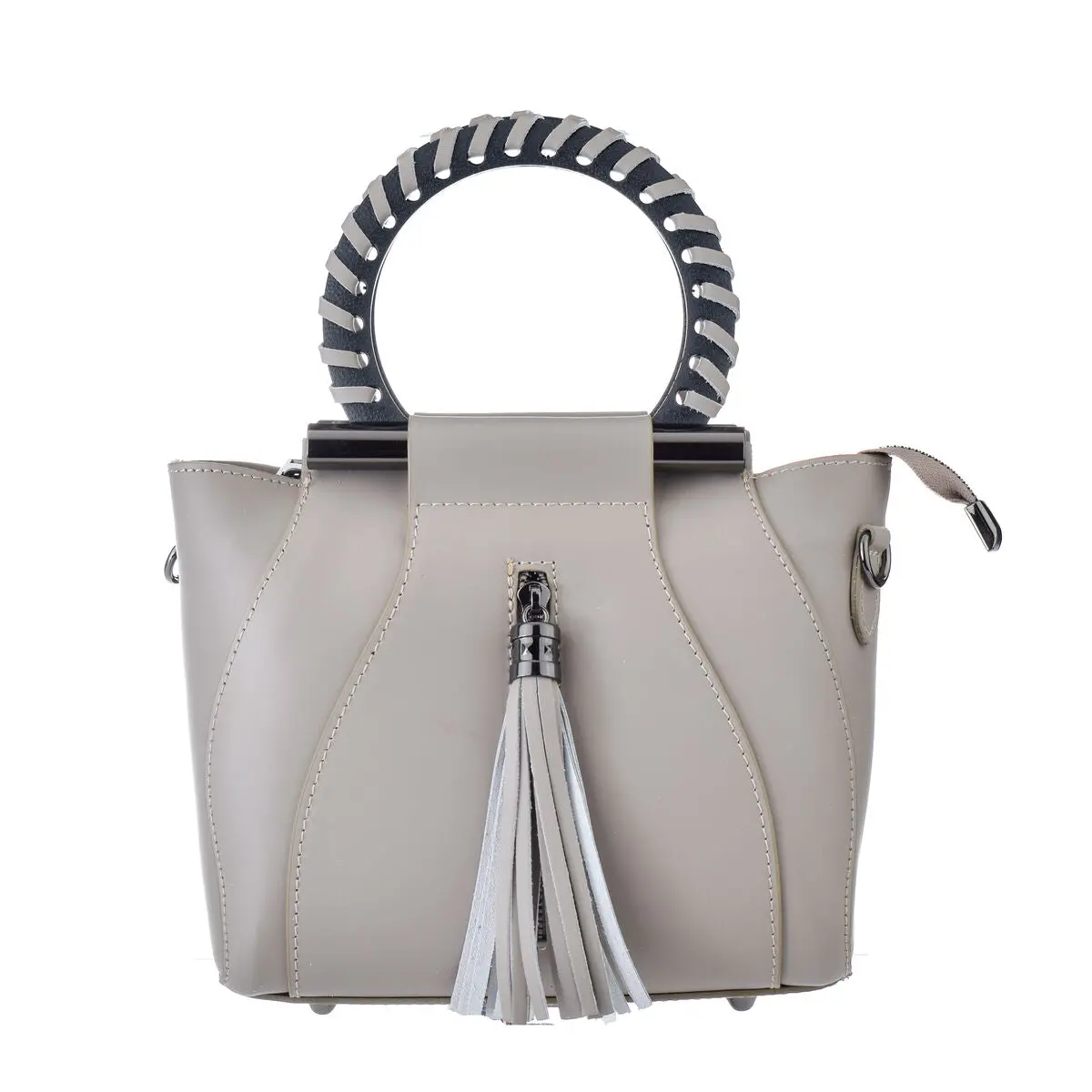 Women's Handbag Mia Tomazzi Wb201297-Grey Beige 21 X 18 X 7 Cm 1