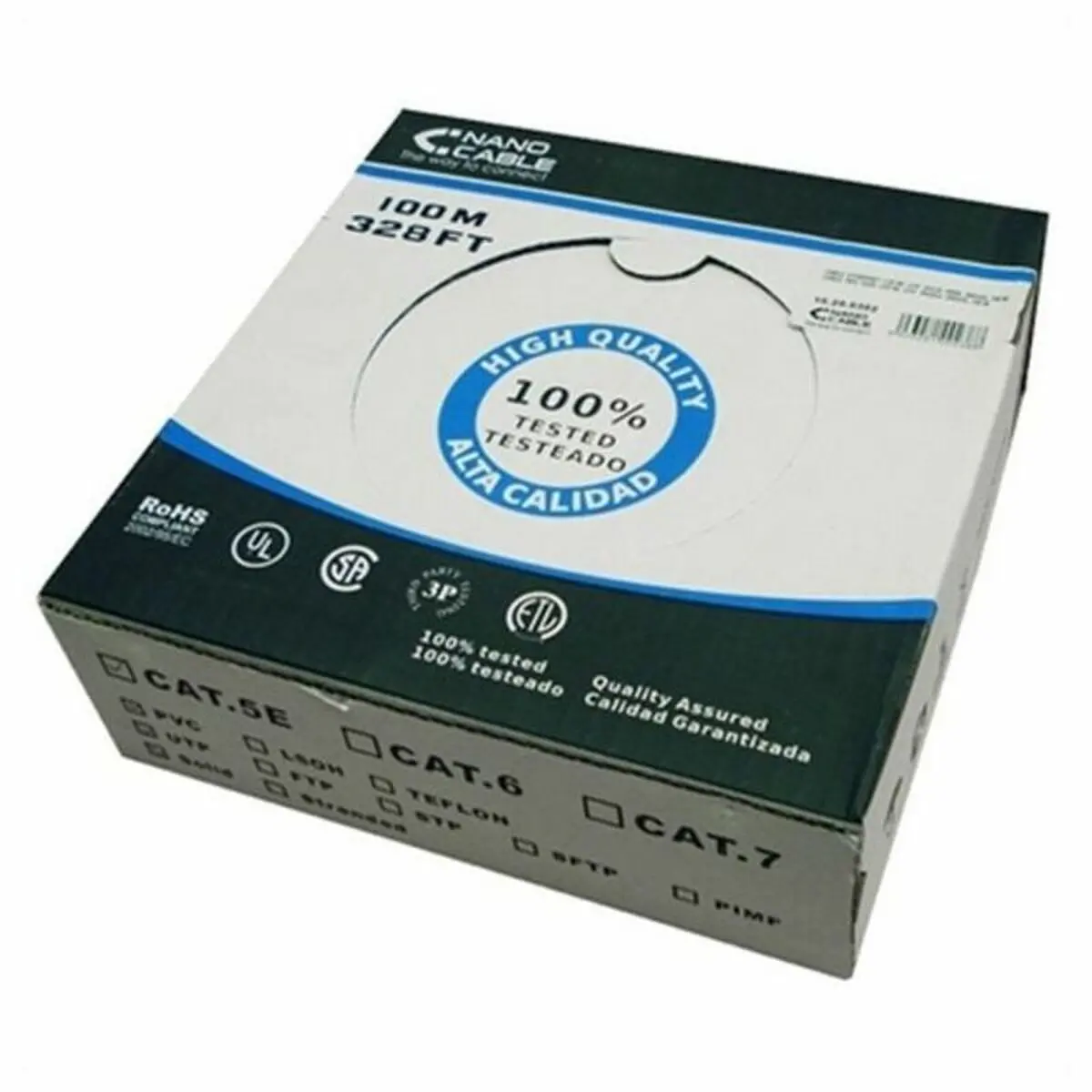 Category 6 Hard Ftp Rj45 Cable Nanocable 10.20.0902 100 M 1