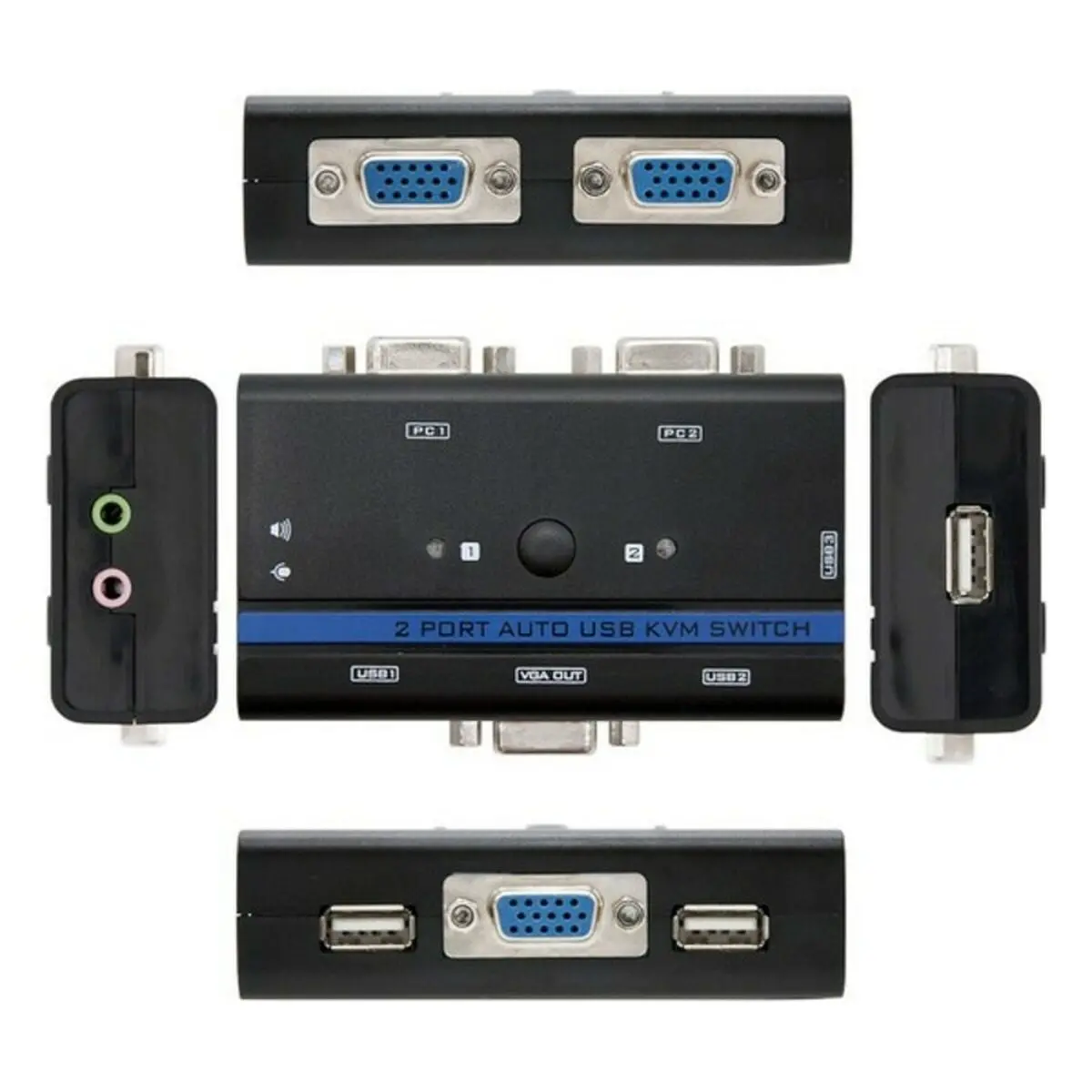 Av Adapter/Converter Nanocable 10.12.2001 Black 1