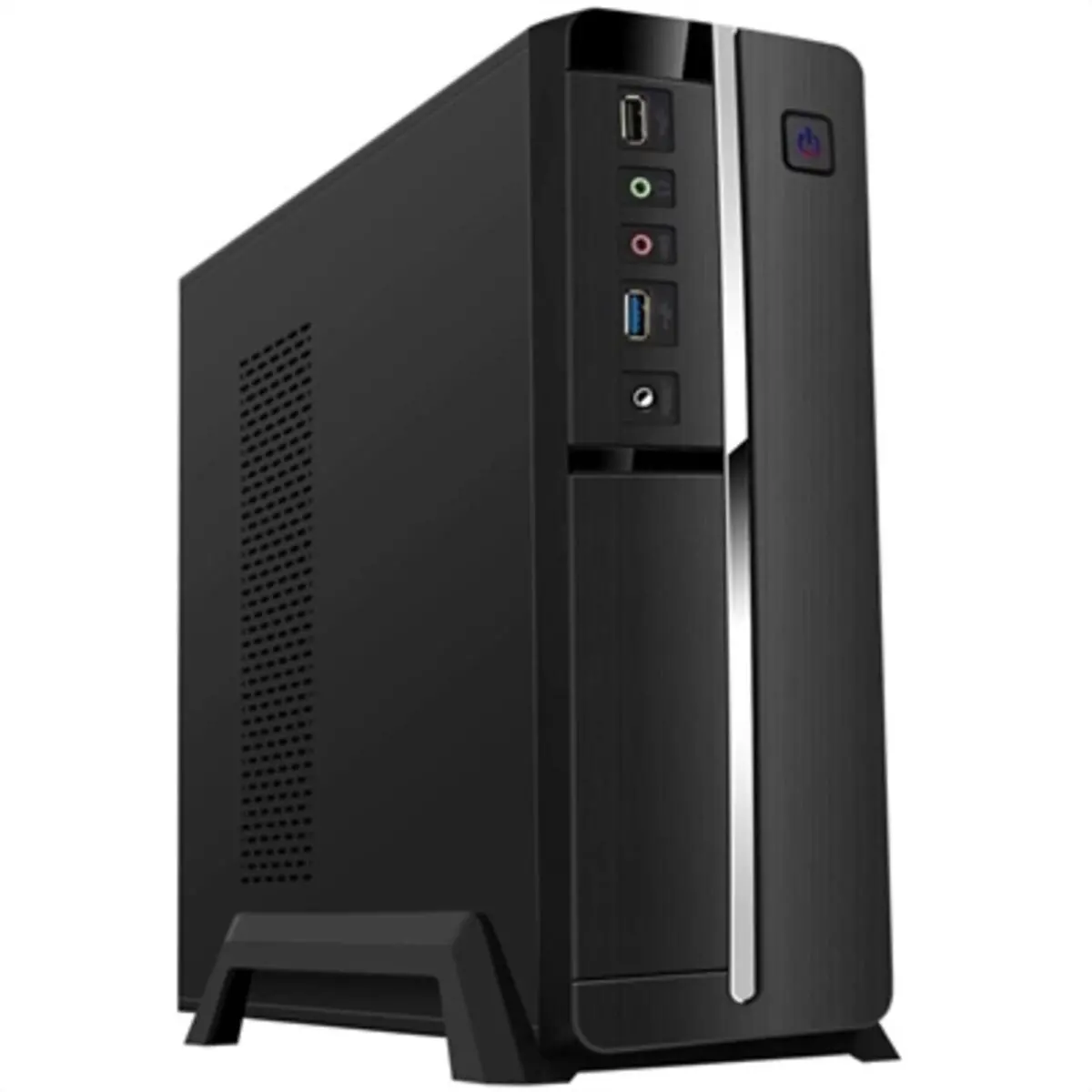Atx Mini-Tower Box With Power Feed Tooq Tqc-3005U3 Slim Usb 3.0 1