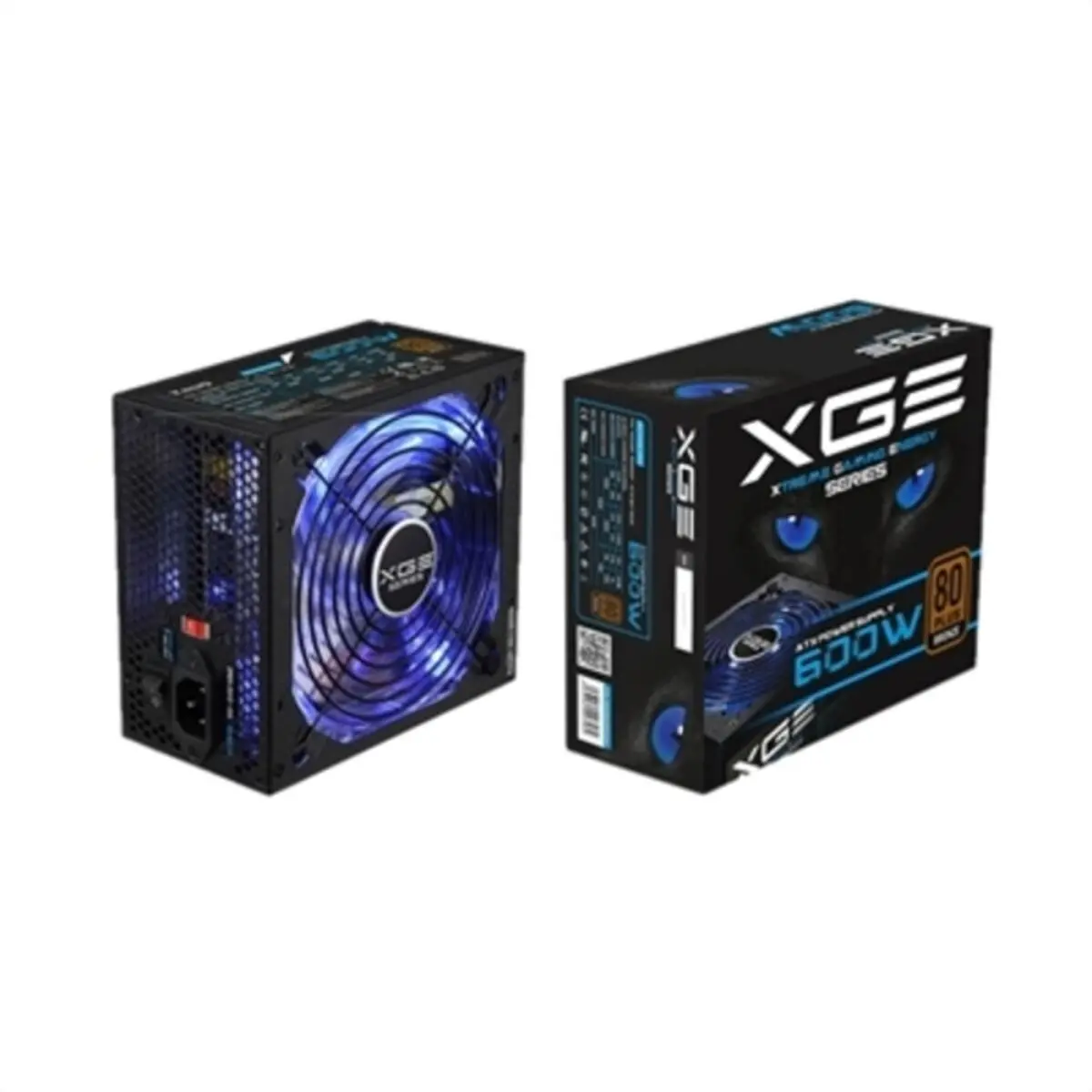 Power Supply Tooq Tqxgeii-600Sap 600W Black 600W 1