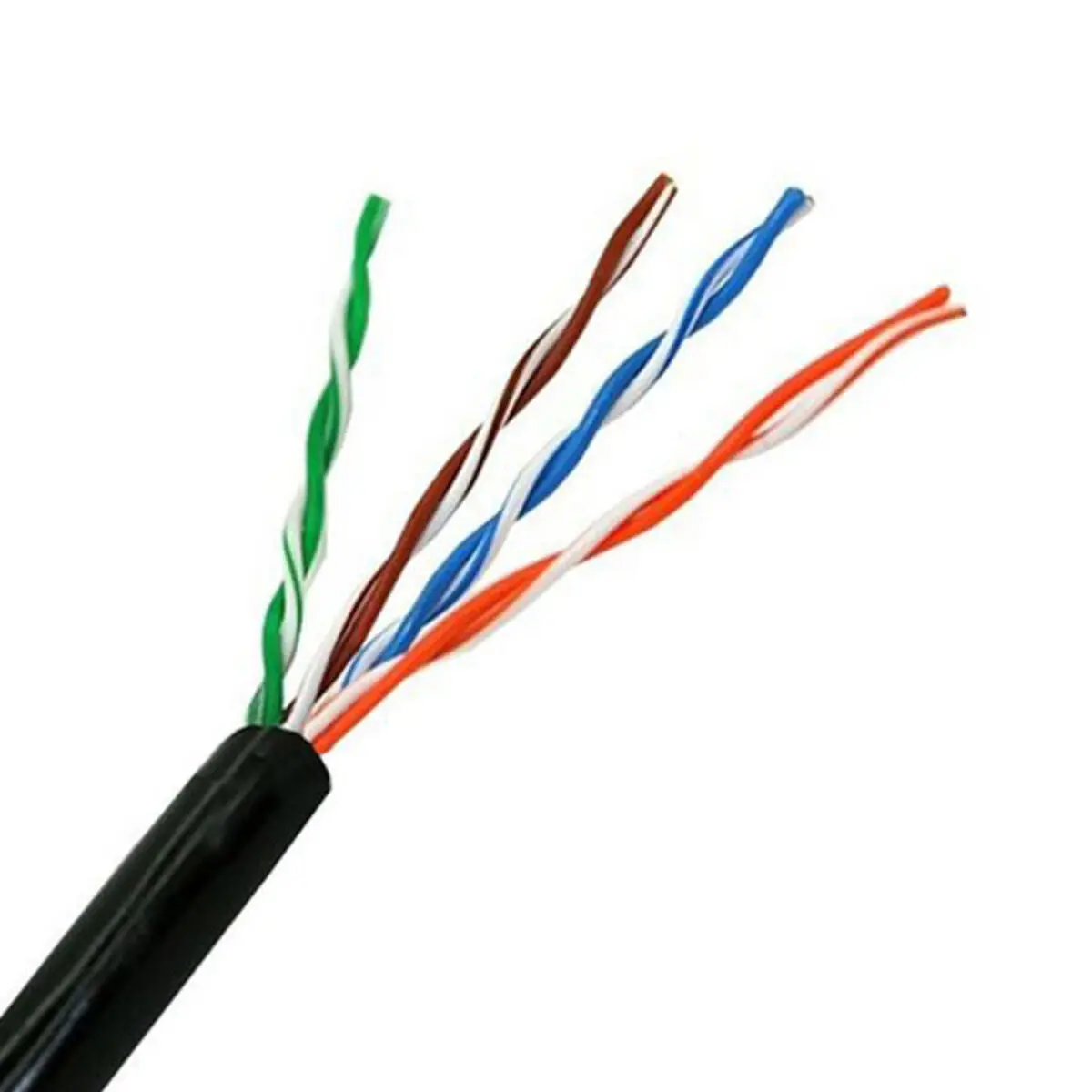 Utp Category 5E Rigid Network Cable Nanocable 10.20.0304-Ext-Bk 305 M Black 1