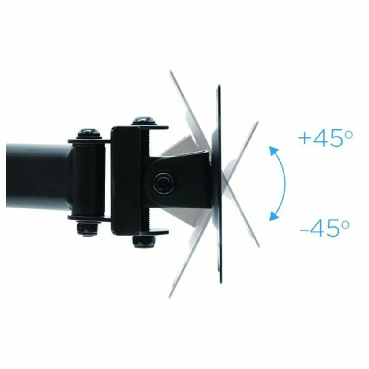 Tv Desk Support Tooq Db1327tn-B 13"-27" 8 Kg Black 1