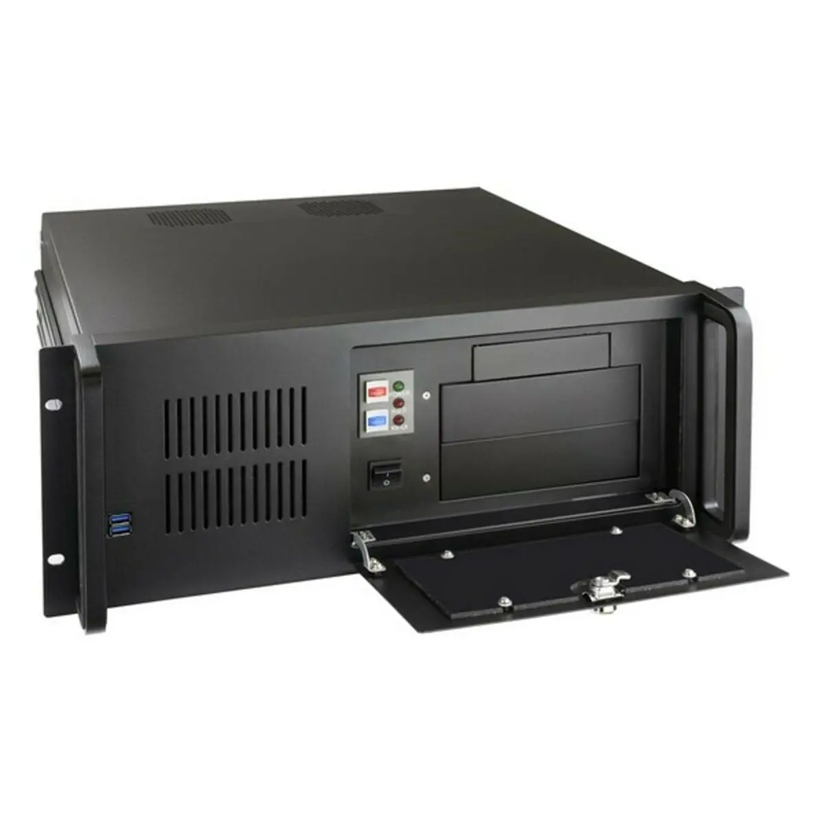 Atx Box Tooq Rack-406N-Usb3 19" 4U Black 1