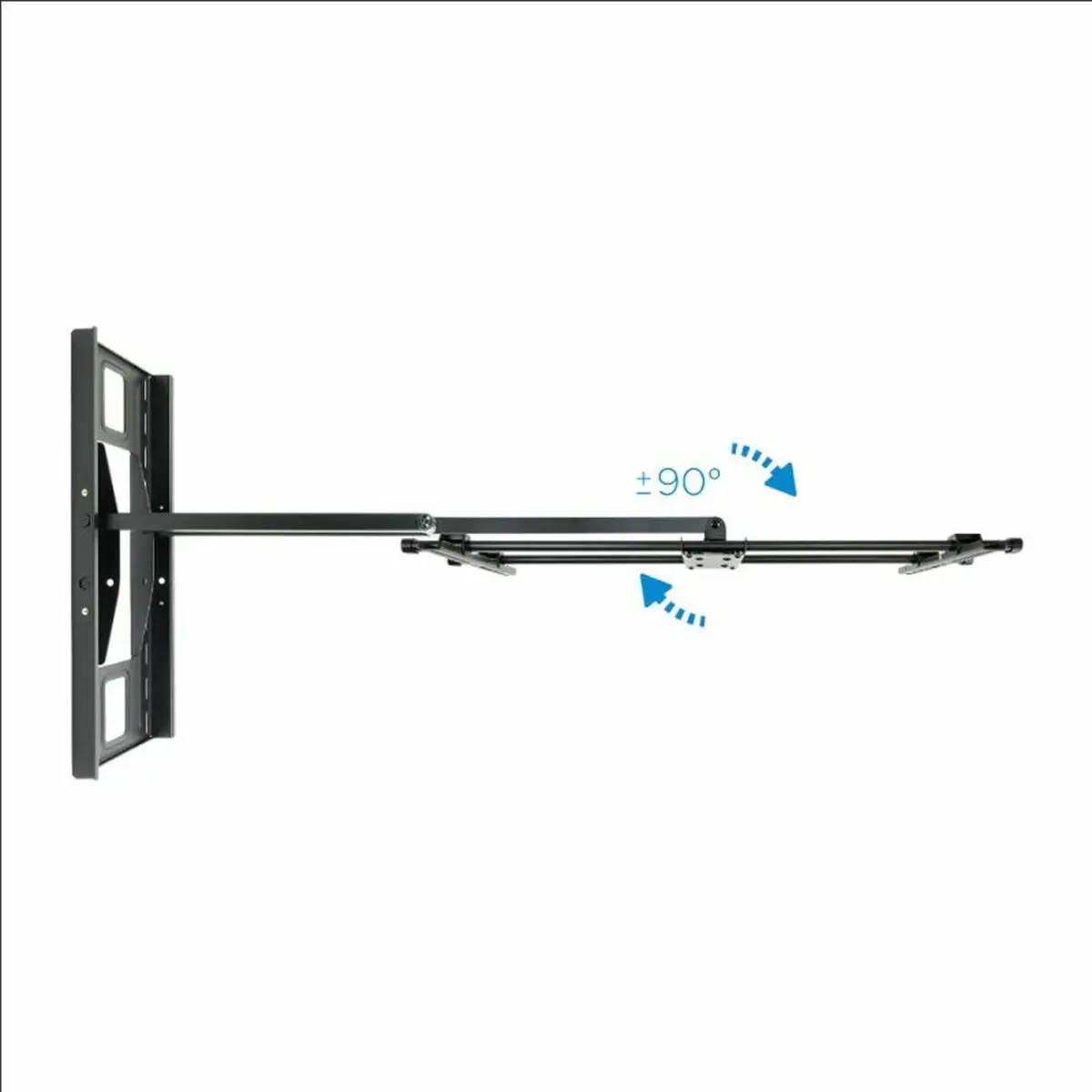 Tv Wall Mount With Arm Tooq Lp4380xl-B Black 10400 Mah 1