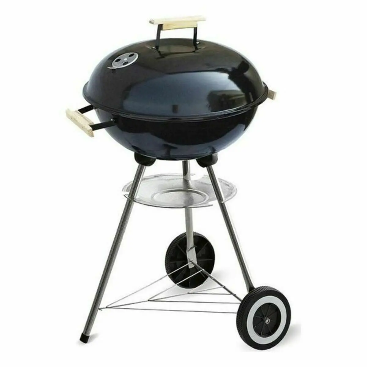 Coal Barbecue With Cover And Wheels Algon Ven8433774694946 48 X 56 X 92 Cm 1