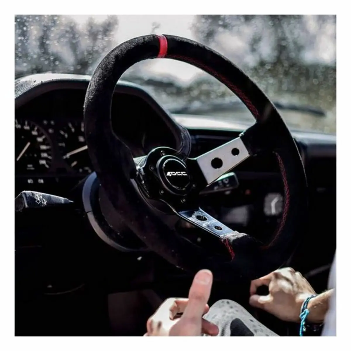 Racing Steering Wheel Occ Motorsport Black Black/Red Red/Black Ø 35 Cm 2
