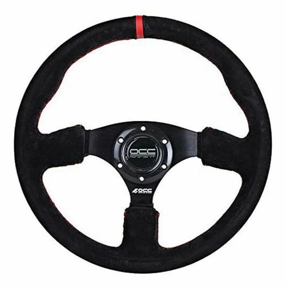 Racing Steering Wheel Occ Motorsport Revenge Alcantara Black 1