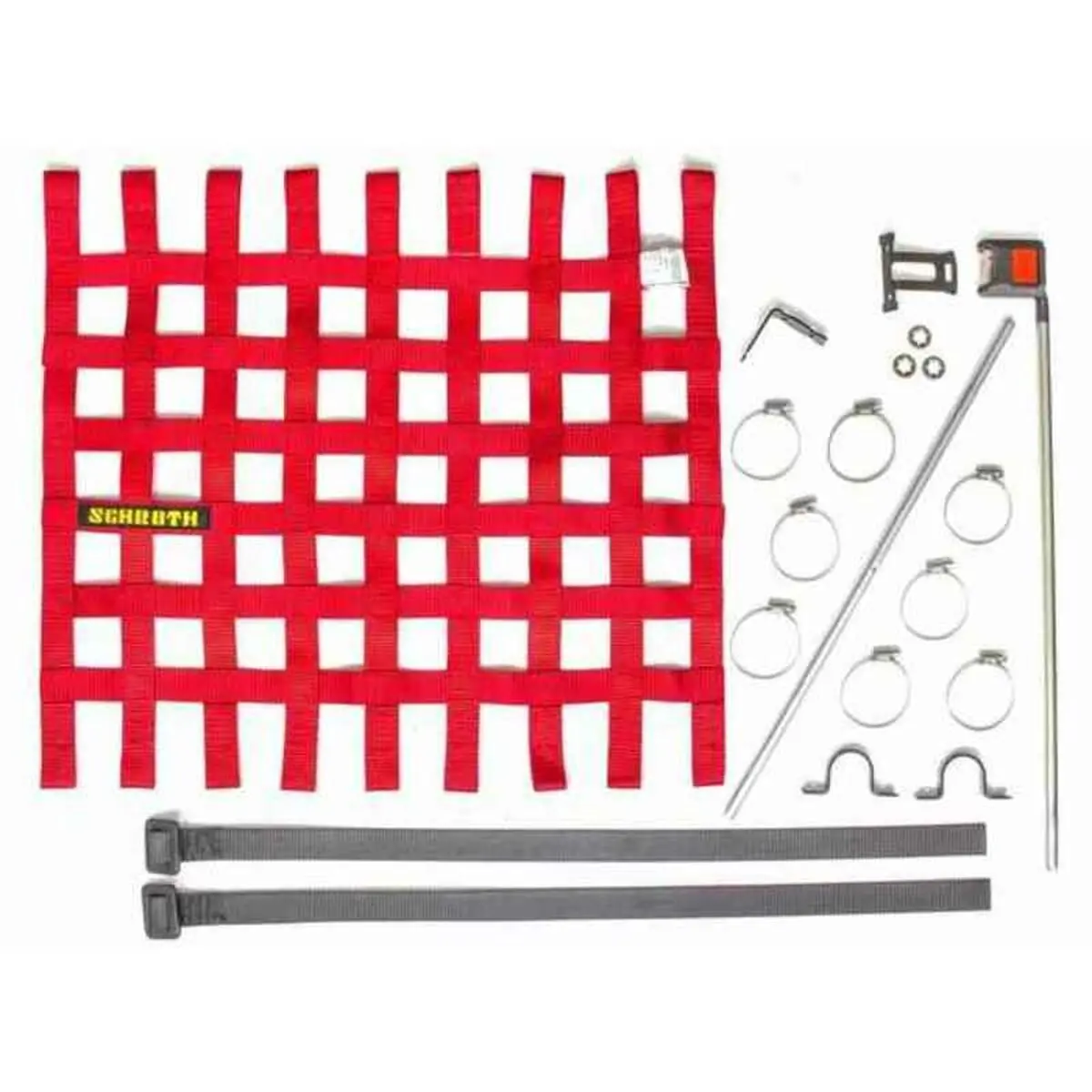 Window Net Schroth Racing Red 1