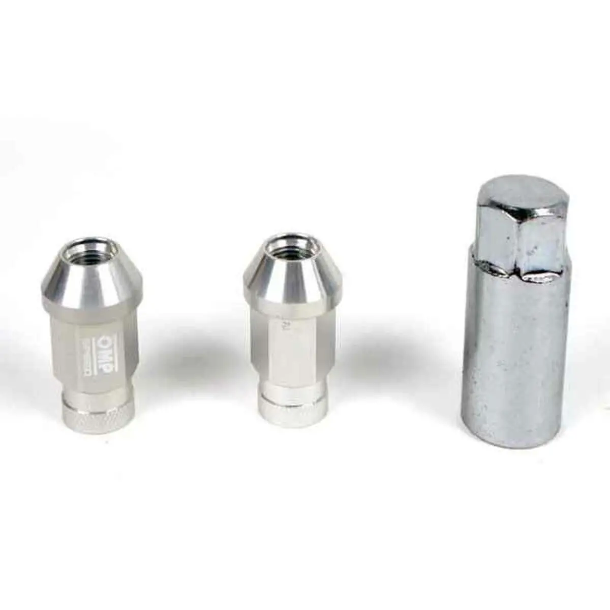 Set Nuts Omp 7075 40 Mm M12 X 1,50 20 Uds Silver 1