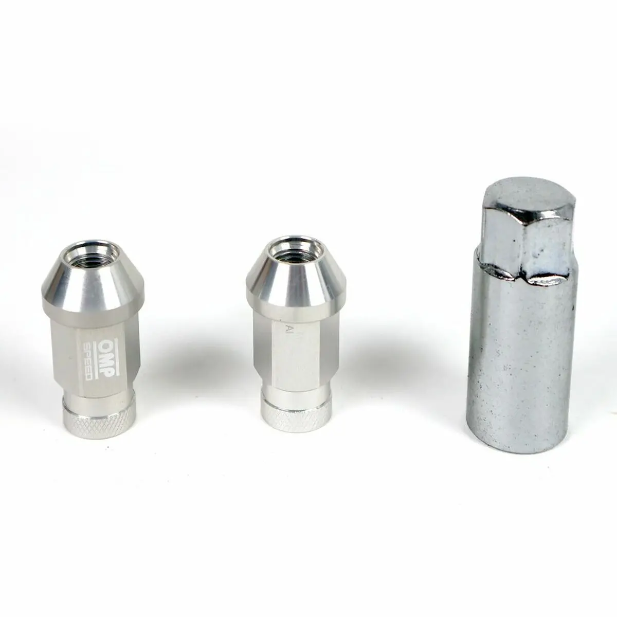 Set Nuts Omp 7075 40 Mm M14 X 1,50 20 Uds Silver 1