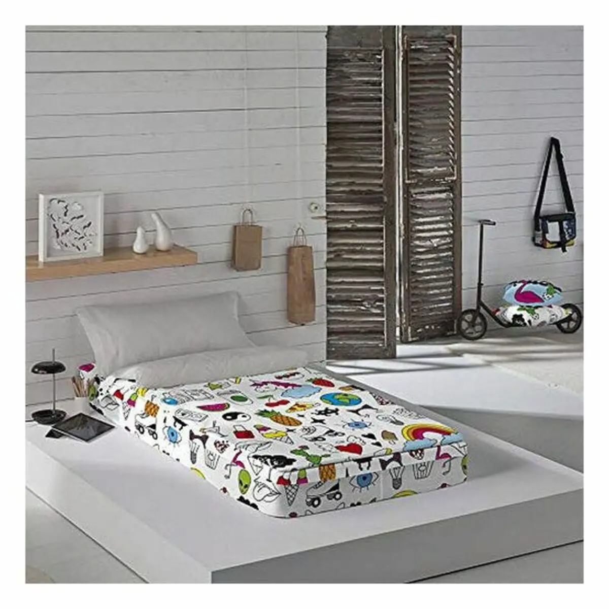 Quilted Zipper Bedding Costura Cool Icons 90 X 190 Cm (Single) 1