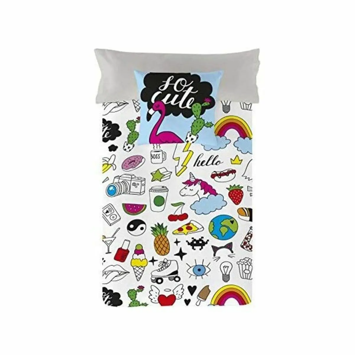 Nordic Cover Costura Cool Icons Single (150 X 220 Cm) 1