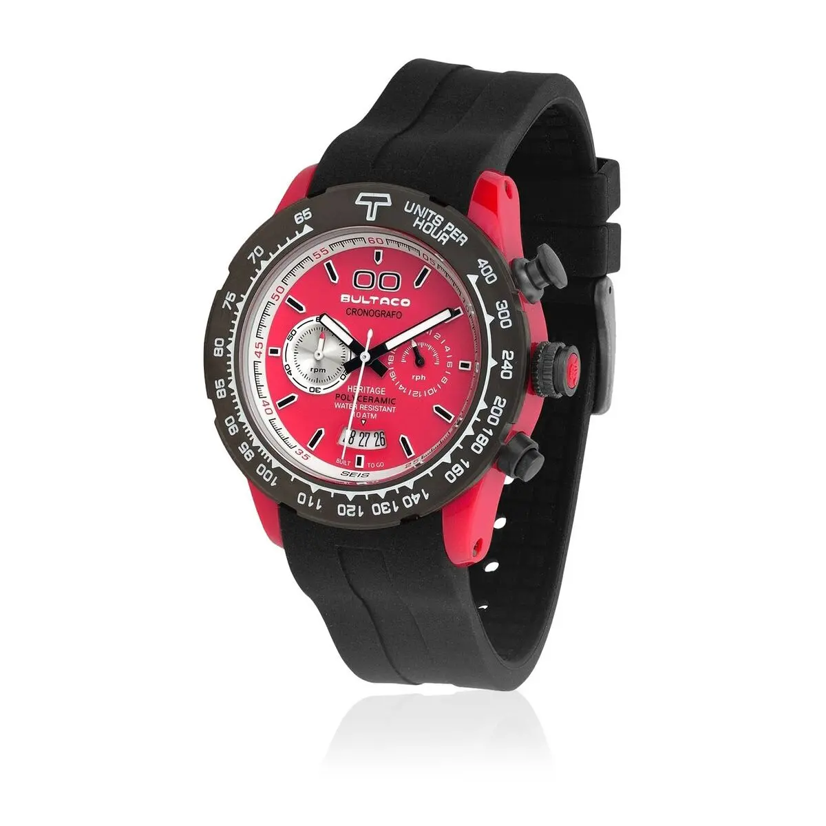 Men's Watch Bultaco H1pr43c-Cr1 (Ø 43 Mm) 1