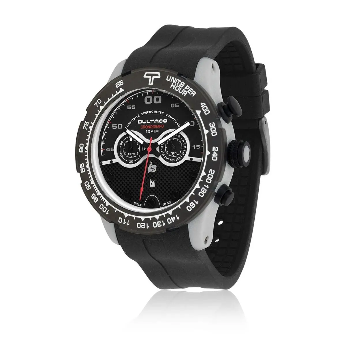 Men's Watch Bultaco H1pa48c-Sb2 (Ø 48 Mm) 1