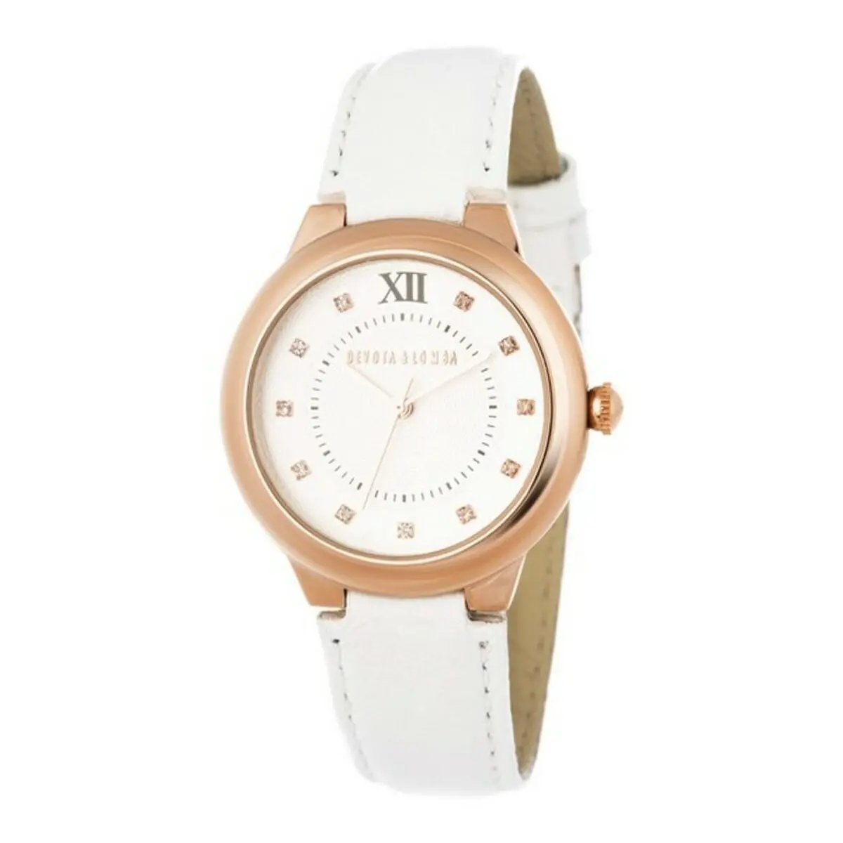 Ladies'watch Devota & Lomba Dl006w-03White (Ø 35 Mm) 1