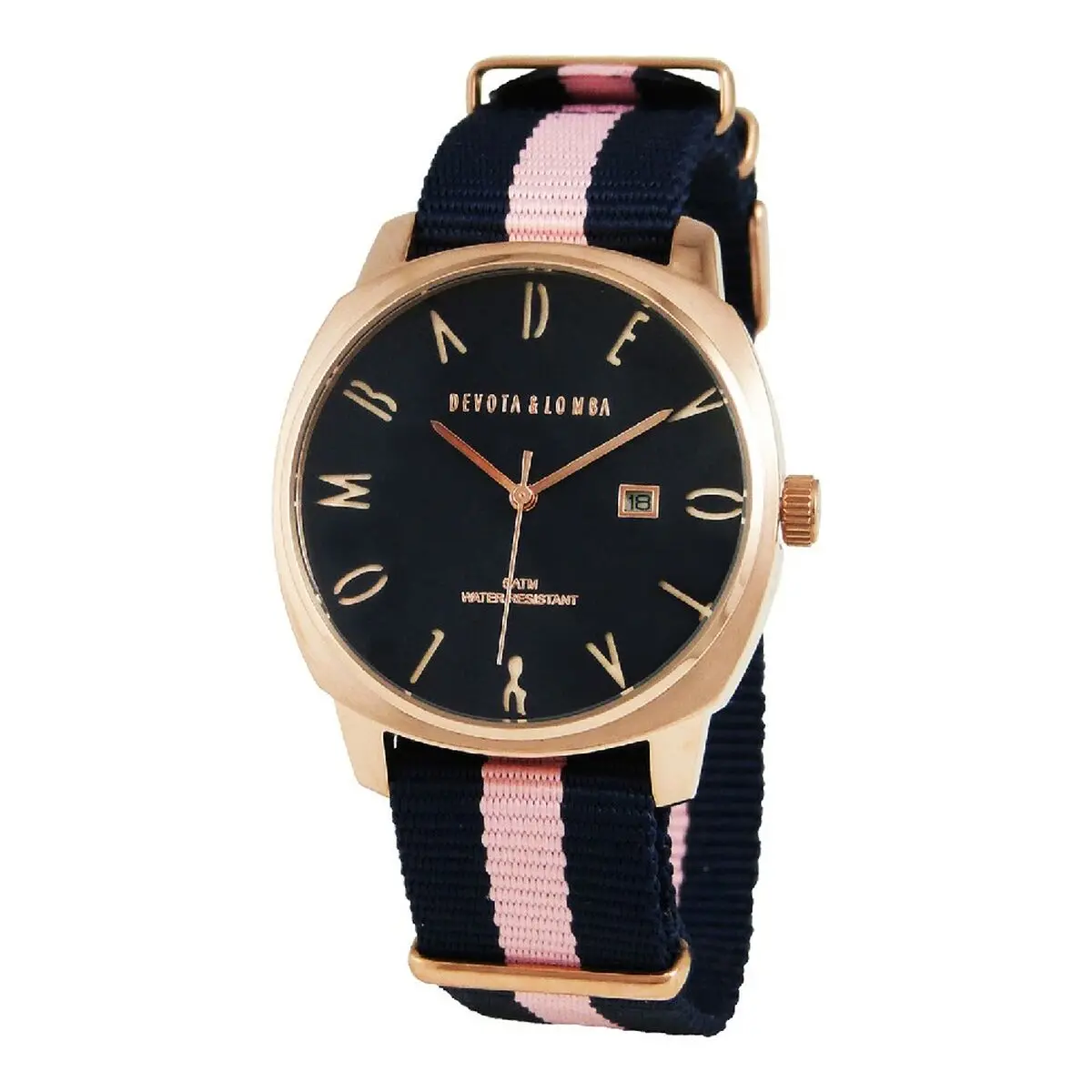 Unisex Watch Devota & Lomba Dl8mspblpk3bu Pink (Ø 42 Mm) 1