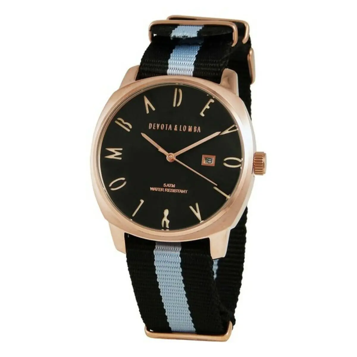 Men's Watch Devota & Lomba Dl008mspbk-Gr Pink (Ø 42 Mm) 1