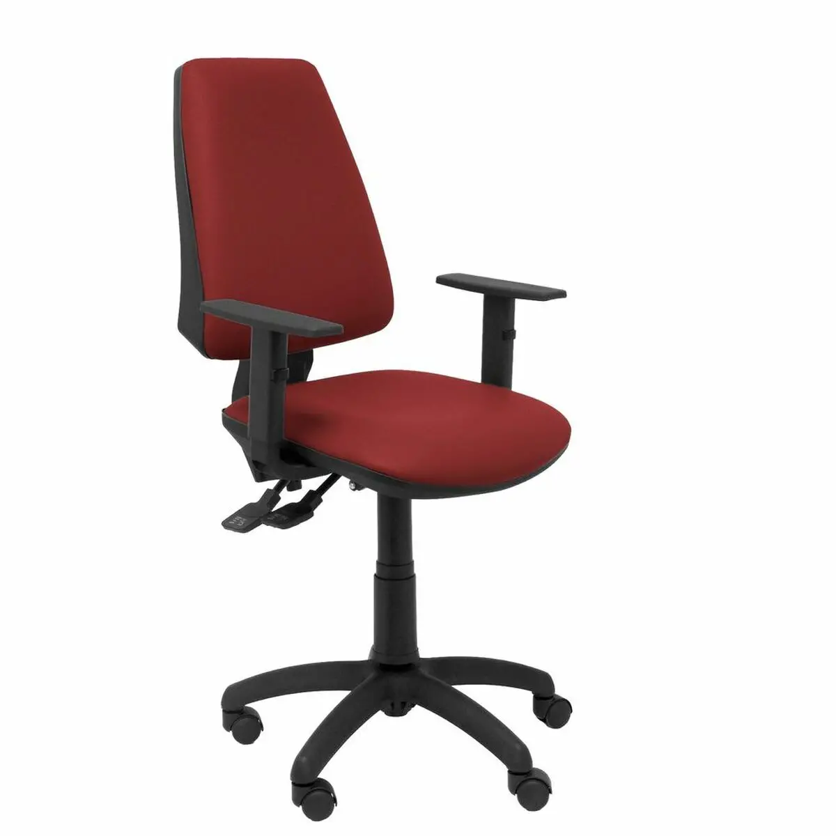 Office Chair Elche Sincro Piqueras Y Crespo Pgrab10 Maroon 1