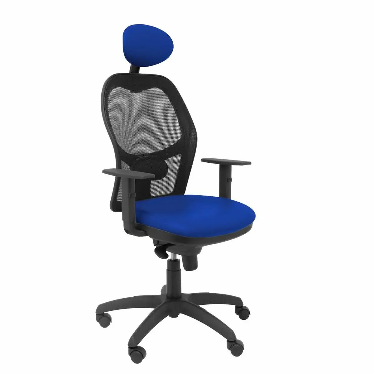 Office Chair With Headrest Jorquera Malla Piqueras Y Crespo Snspazc Blue 1