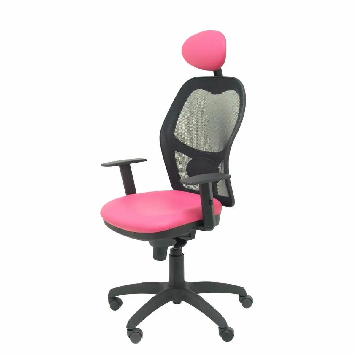 Office Chair With Headrest Jorquera Malla Piqueras Y Crespo Snsprsc Pink 2