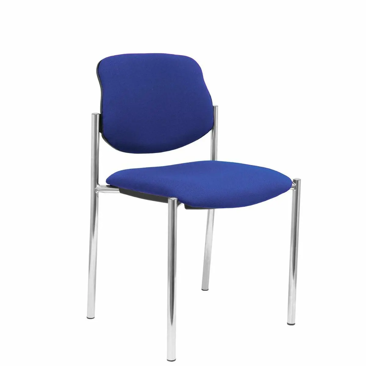 Reception Chair Villalgordo Piqueras Y Crespo Bali229 Blue Imitation Leather 1