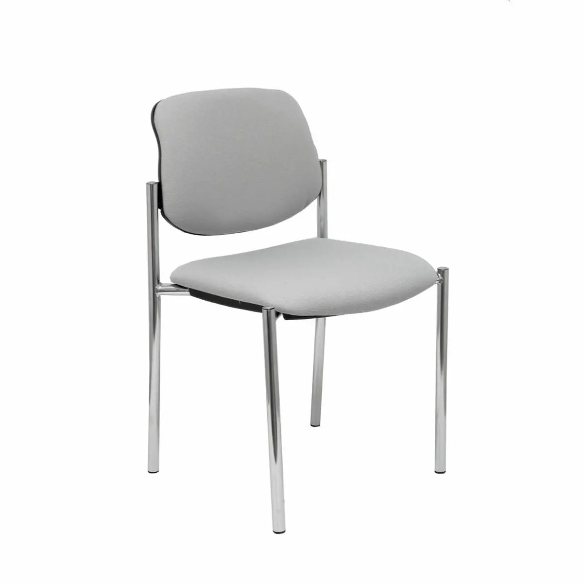 Reception Chair Villalgordo Piqueras Y Crespo Rbali40 Grey Imitation Leather 1