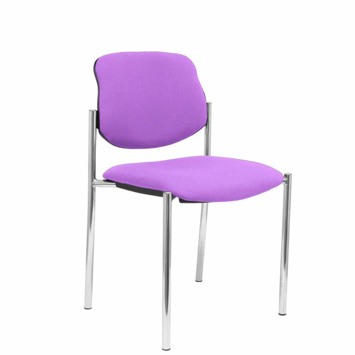 Reception Chair Villalgordo Piqueras Y Crespo Rbali82 Lilac Imitation Leather 1