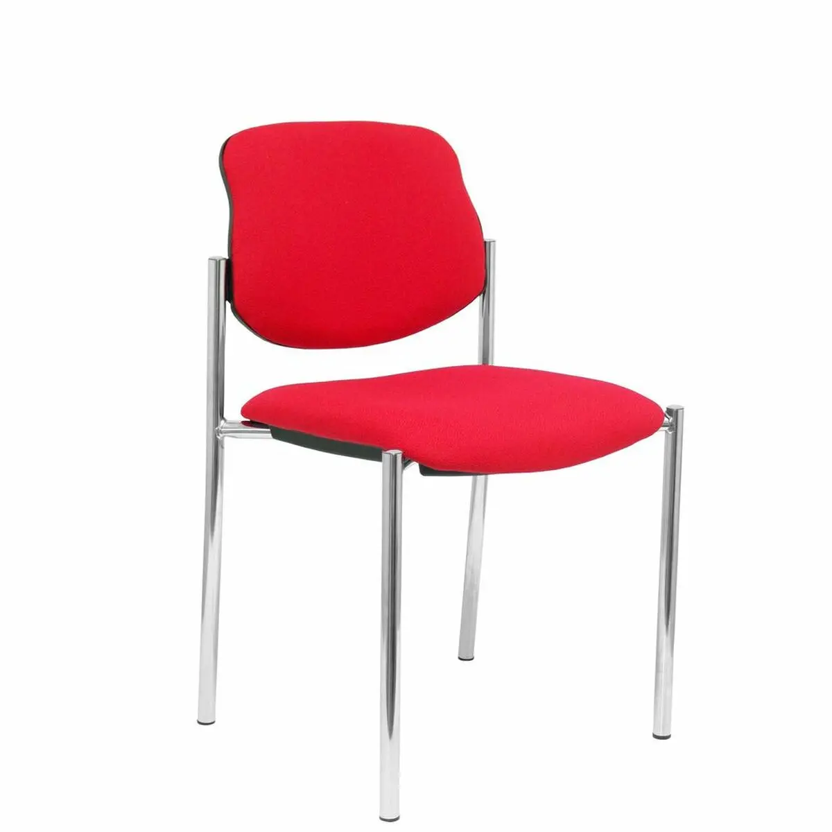 Reception Chair Villalgordo Piqueras Y Crespo Bali350 Red Imitation Leather 1