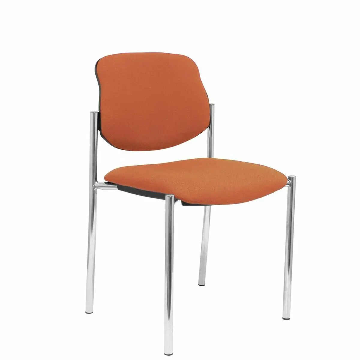 Reception Chair Villalgordo Piqueras Y Crespo Bali363 Brown Imitation Leather 1