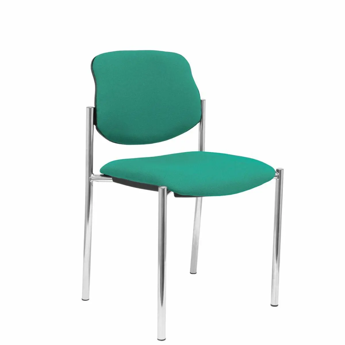 Reception Chair Villalgordo Piqueras Y Crespo Bali456 Emerald Green Imitation Leather 1