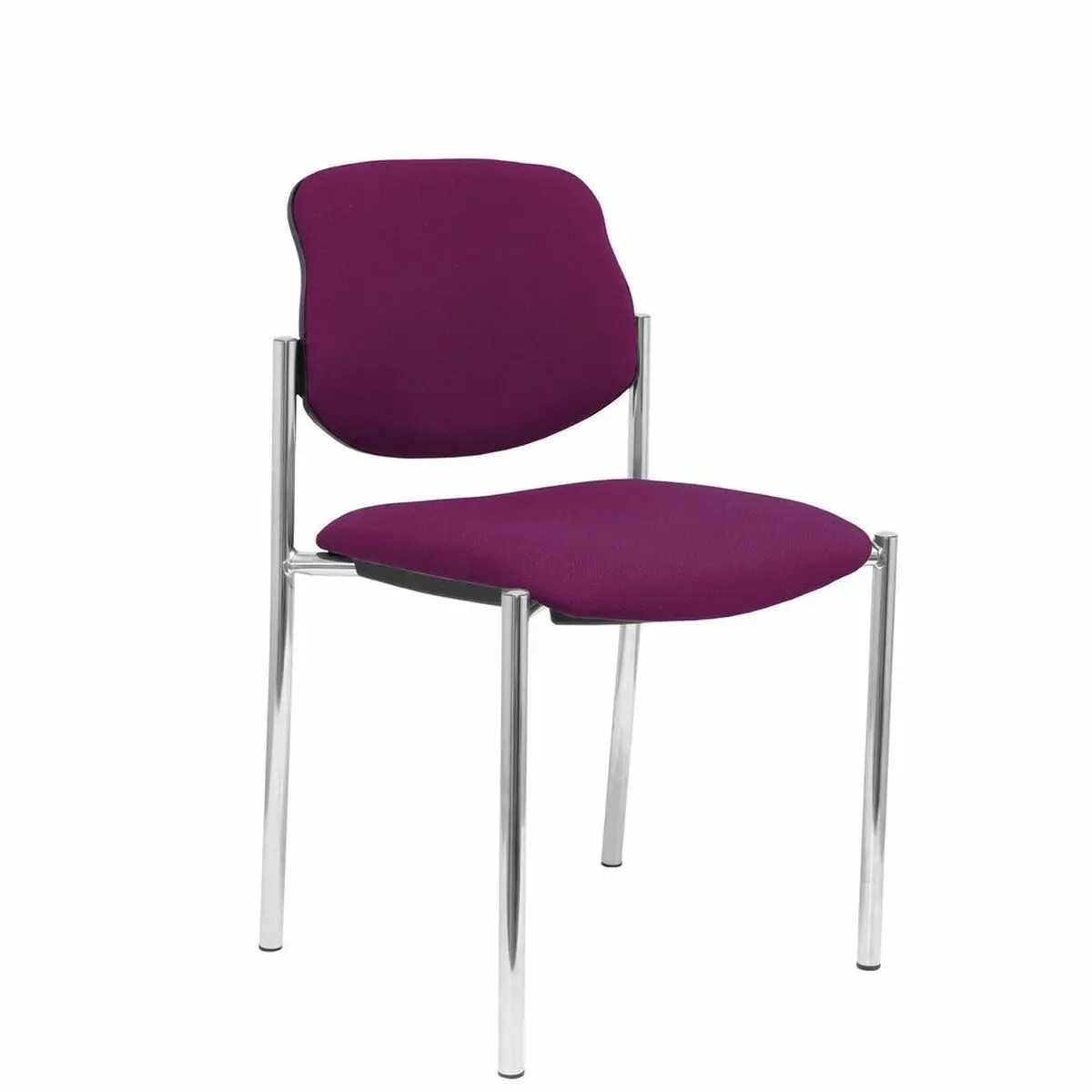 Reception Chair Villalgordo Piqueras Y Crespo Bali760 Purple Imitation Leather 1