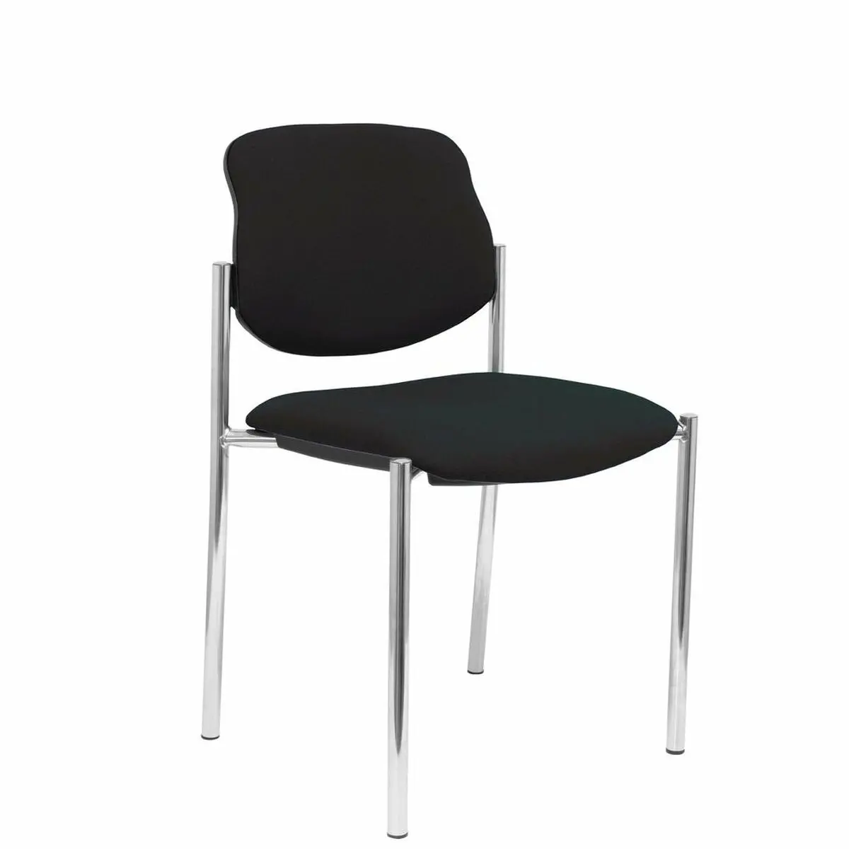 Reception Chair Villalgordo Piqueras Y Crespo Bali840 Black Imitation Leather 1