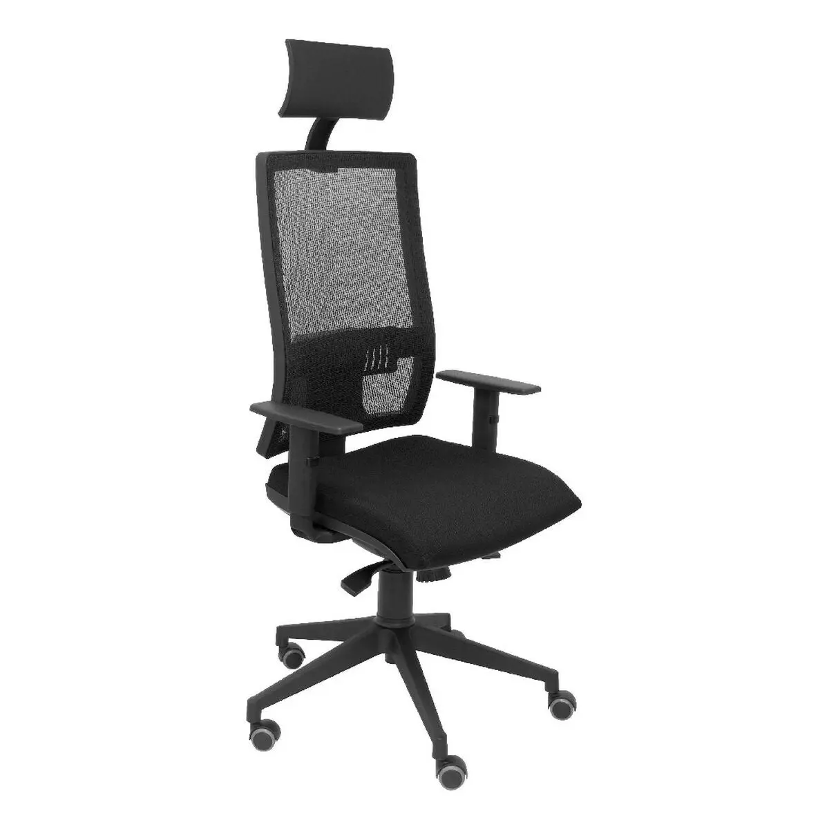 Office Chair With Headrest Horna Bali Piqueras Y Crespo Li840tk Black 1