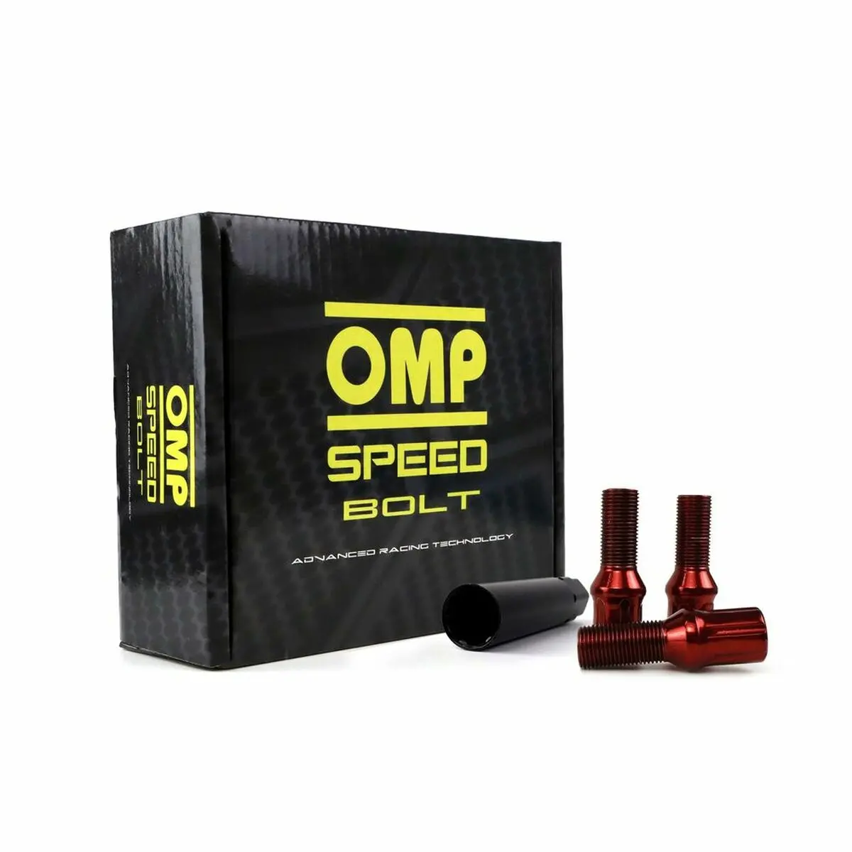 Set Nuts Omp 27 Mm Red 20 Uds M14 X 1,25 1