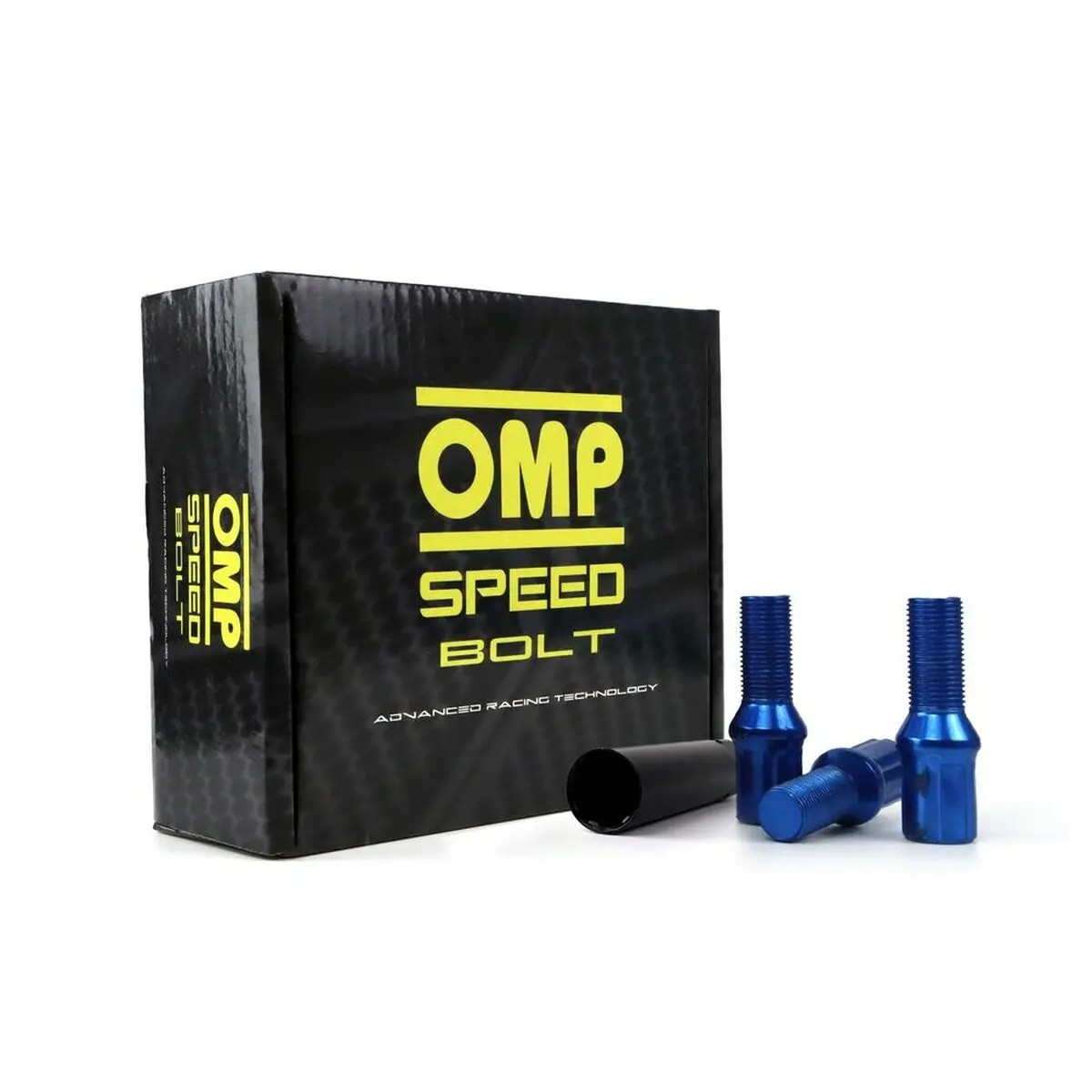 Set Nuts Omp 27 Mm Blue 20 Uds M14 X 1,25 1
