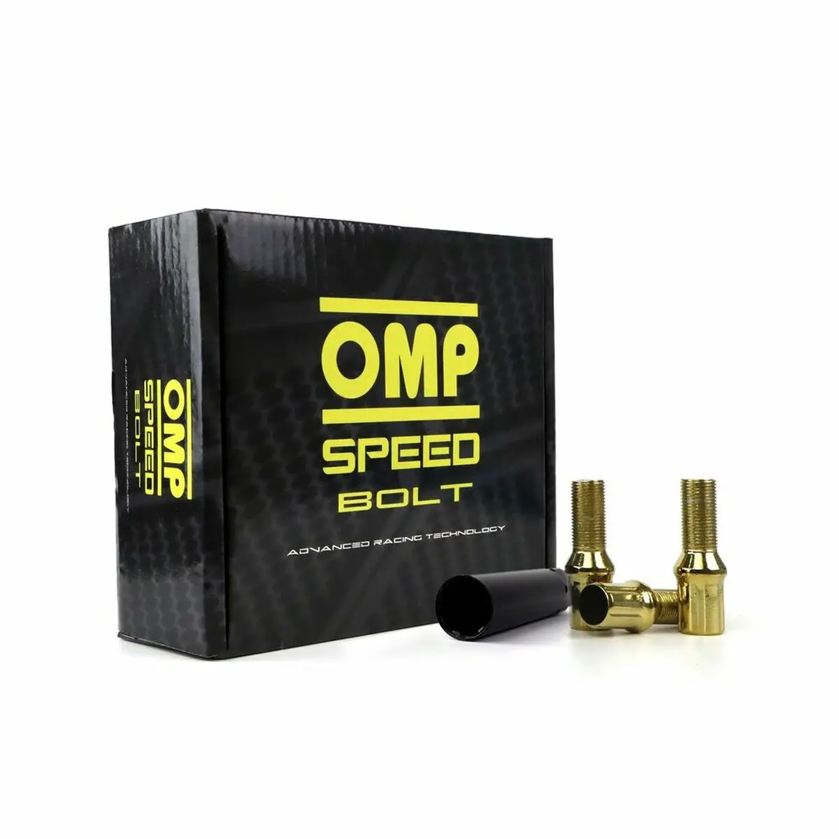 Set Nuts Omp 27 Mm Yellow 20 Uds M14 X 1,25 1