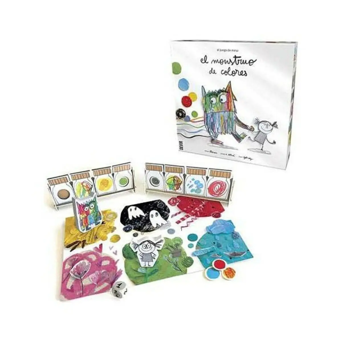 Board Game El Monstruo De Colores Devir Bgmonsp (Es) 1