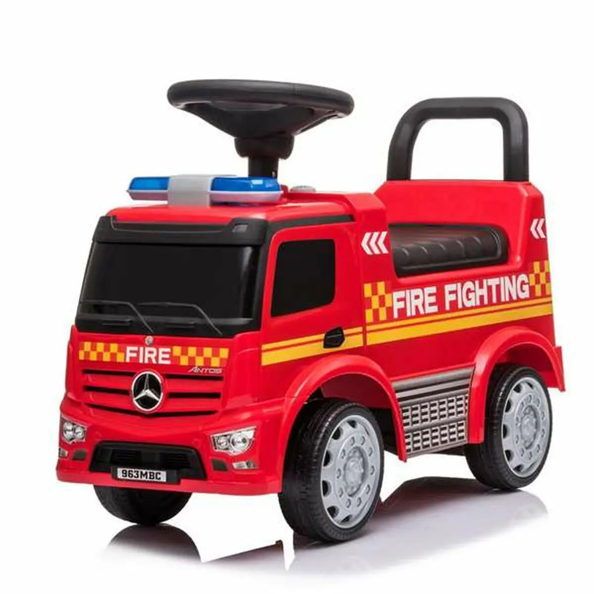 Fire Engine Sonic Mercedes Truck Actros Red 1