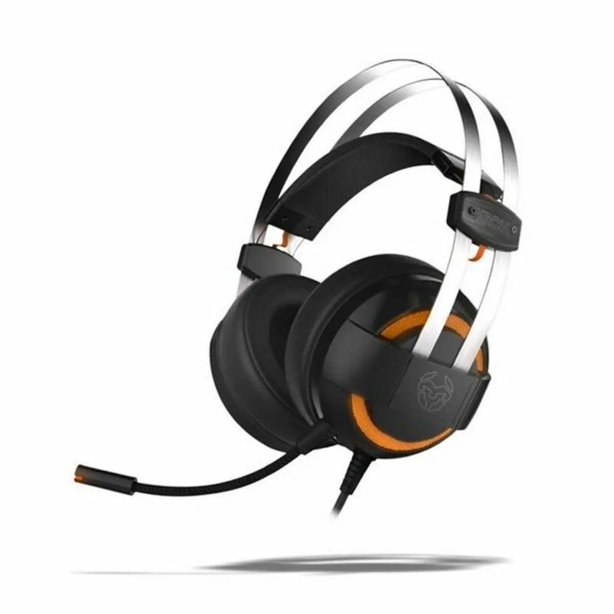 Gaming Headset With Microphone Krom Kode 7.1 Virtual Nxkromkde Black 1