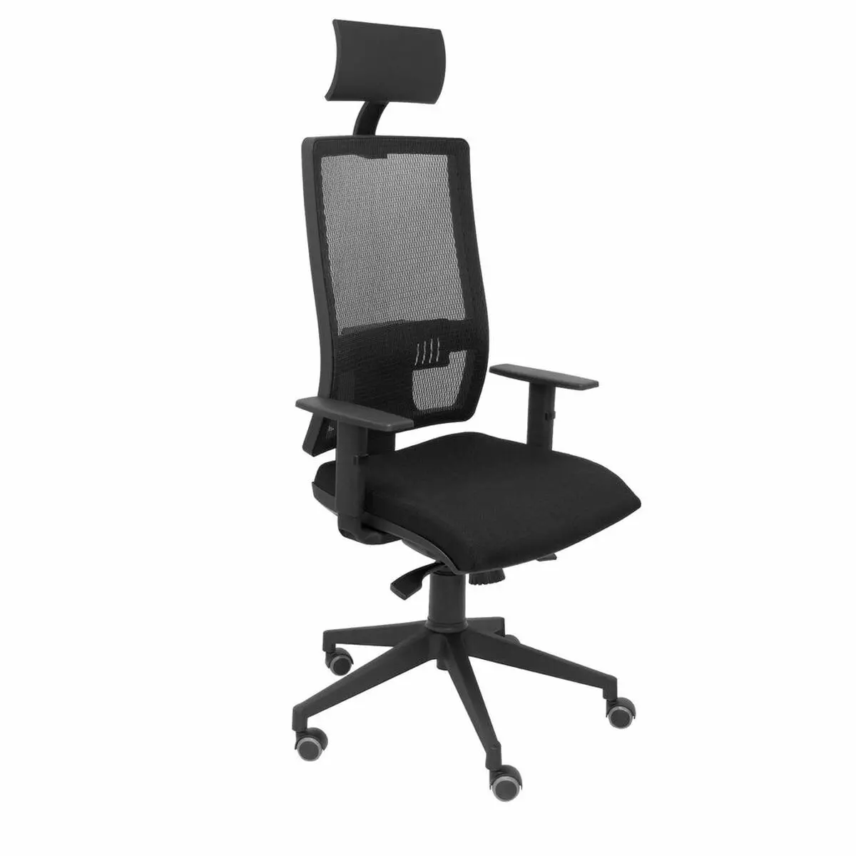Office Chair With Headrest Horna Bali Piqueras Y Crespo Bali840 Black 1