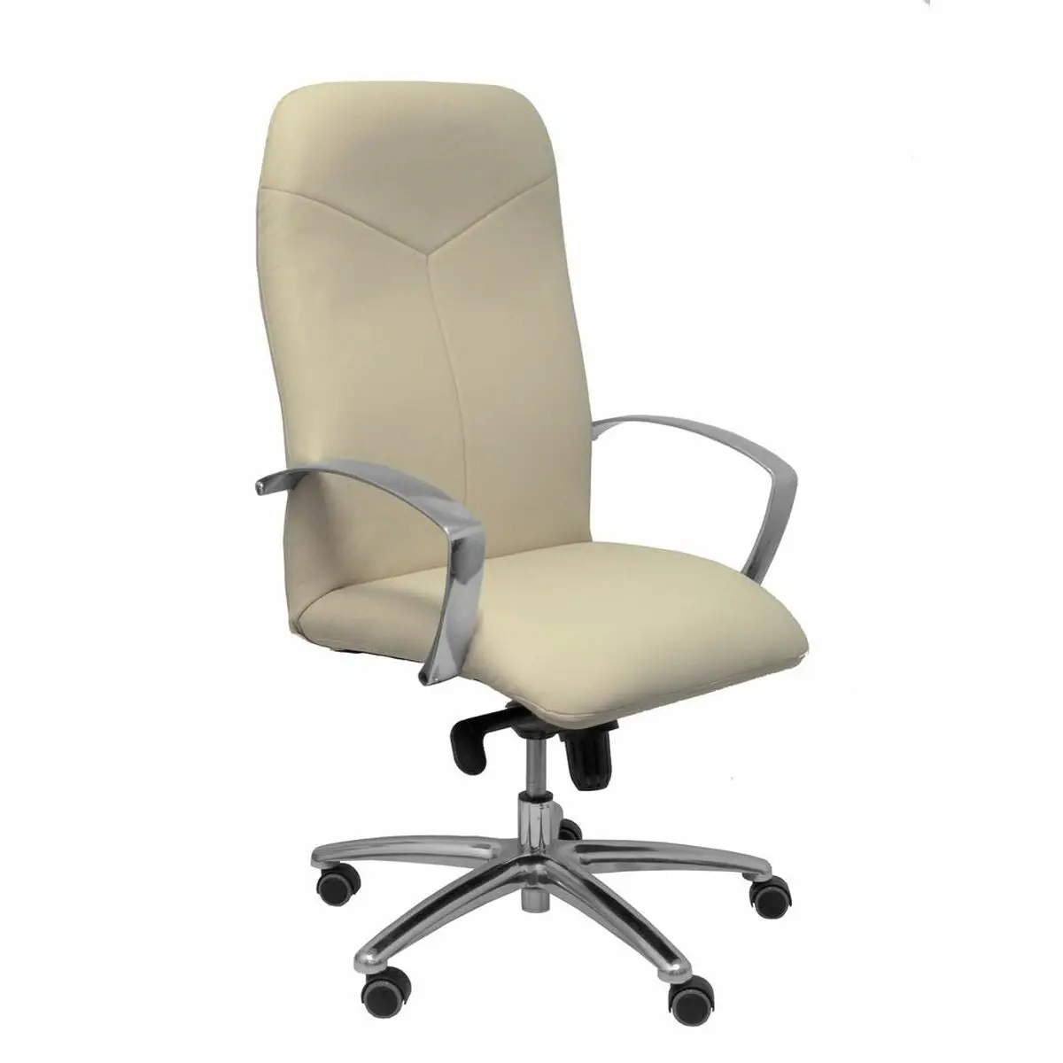 Office Chair Caudete Similpiel Piqueras Y Crespo 5Dbsp02 White Cream 1